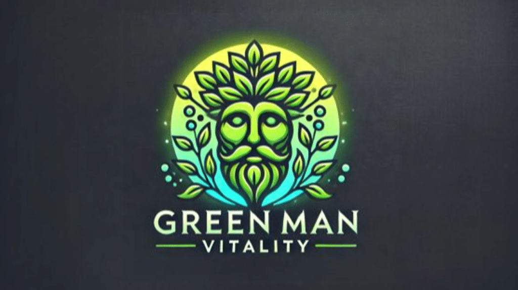 Grüner Mann Vitalität