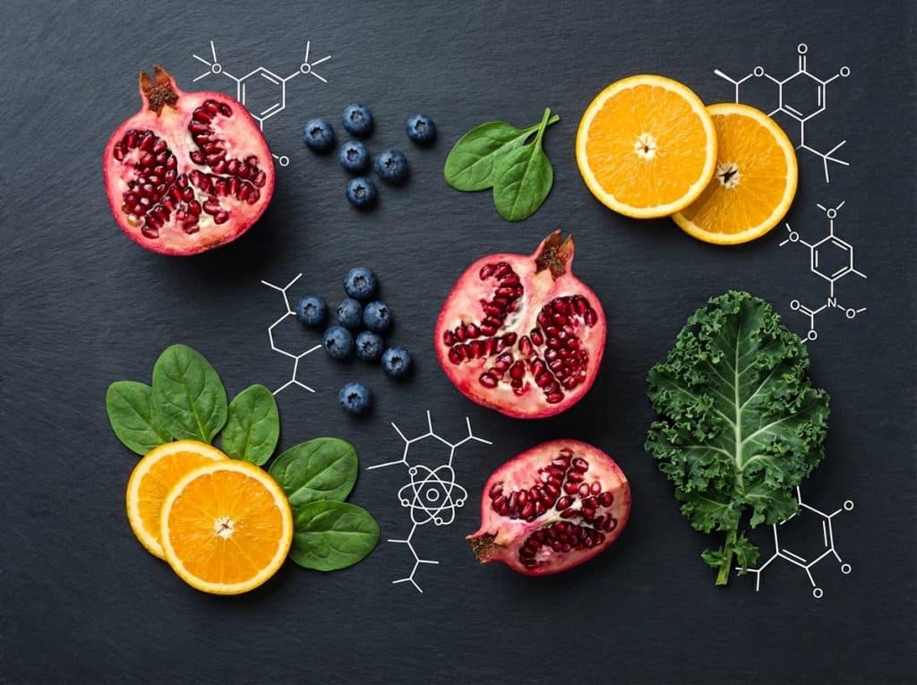 Alimentos antioxidantes para la fertilidad